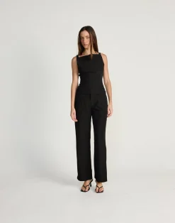 Tanner Pants (Black)*CHARCOAL CLOTHING Sale