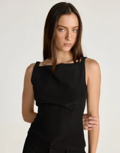 Tanner Top (Black)*CHARCOAL CLOTHING Outlet