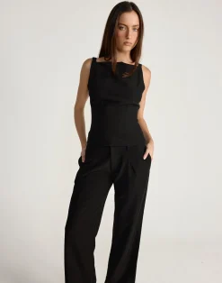 Tanner Top (Black)*CHARCOAL CLOTHING Outlet