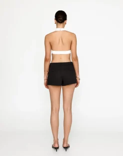 Tansie Top (White)*CHARCOAL Sale