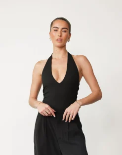 Tara Top (Black)*CHARCOAL Hot