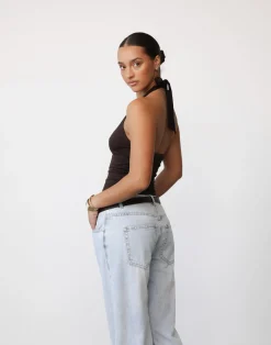 Tara Top (Chocolate)*CHARCOAL Sale