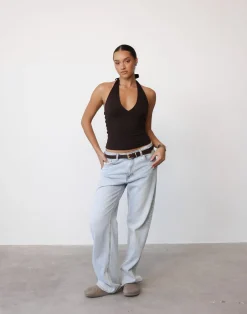 Tara Top (Chocolate)*CHARCOAL Sale