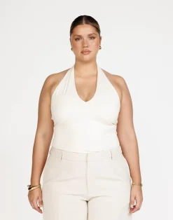 Tara Top (Oat)*CHARCOAL Best