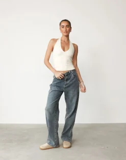 Tara Top (Oat)*CHARCOAL Best