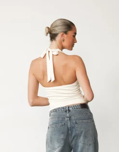 Tara Top (Oat)*CHARCOAL Best