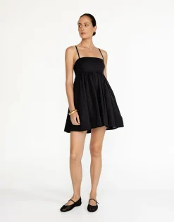 Tarsha Mini Dress (Black)*CHARCOAL Fashion