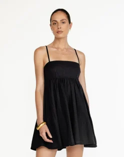 Tarsha Mini Dress (Black)*CHARCOAL Fashion