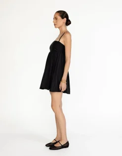 Tarsha Mini Dress (Black)*CHARCOAL Fashion