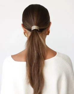 Tasha Hair Tie (Gold)*CHARCOAL Outlet