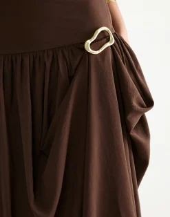 Tayla Brooch (Gold)*CHARCOAL New