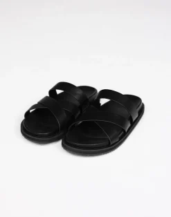 Teddi Slides (Black) - By*Billini New