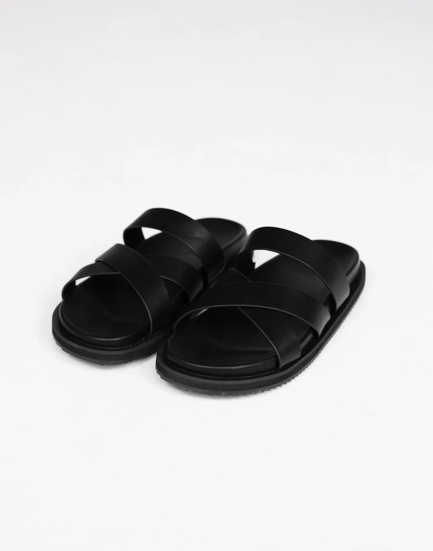 Teddi Slides (Black) - By*Billini New