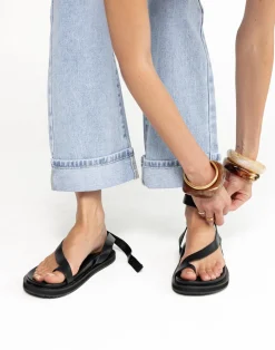 Temperance Sandals (Black) - By*BILLINI New