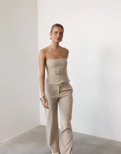 Terese Top (Ecru)*CHARCOAL Sale