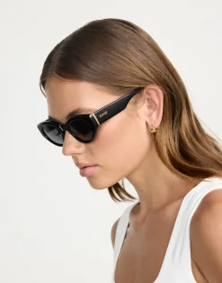 The Alba Sunglasses (Black/Black) - By Banb*Billini Discount