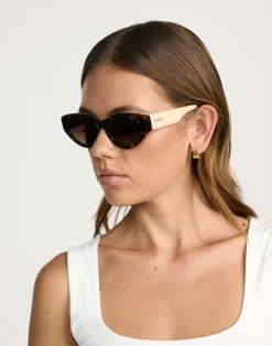 The Alba Sunglasses (Toffee Tort Bisque Pecan) - By Banb*Billini Discount