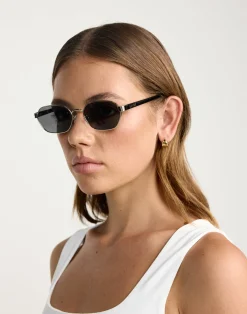 The Blake Sunglasses (Silver Smoke) - By Banb*Billini New