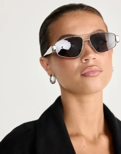 The Earle Sunglasses (Silver Smoke)  - By Banb*BANBE Online