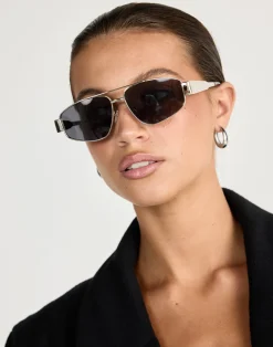 The Earle Sunglasses (Silver Smoke)  - By Banb*BANBE Online