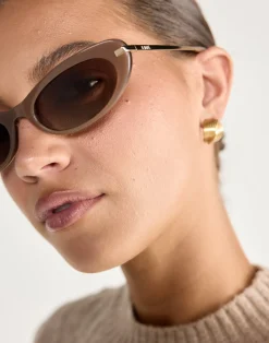 The Rae Sunglasses (Taupe-Brown)  - By Banb*BANBE Hot