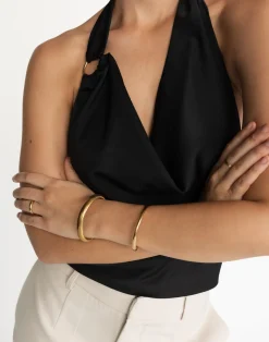 Theda Top (Black)*CHARCOAL Discount