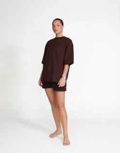 Theo T-Shirt (Chocolate)*CHARCOAL Hot