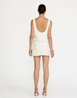 Tonya Mini Skirt (Oat)*CHARCOAL Fashion