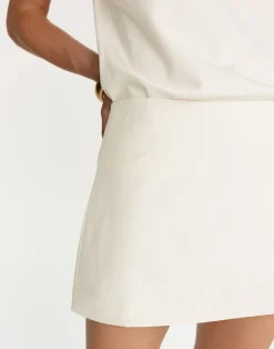 Tonya Mini Skirt (Oat)*CHARCOAL Fashion