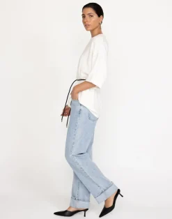Tricia Top (White)*CHARCOAL New