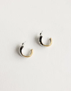 Trina Earrings (Gold/Silver)*CHARCOAL Hot