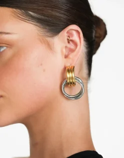Trisha Earrings (Mixed)*CHARCOAL Fashion