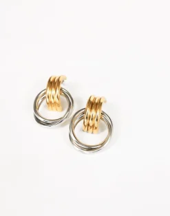 Trisha Earrings (Mixed)*CHARCOAL Fashion