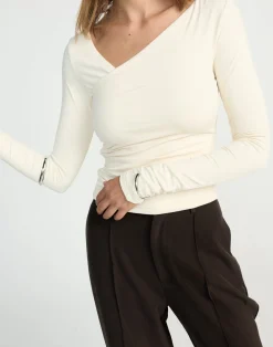 Twyla Long Sleeve Top (Oat)*CHARCOAL CLOTHING Best