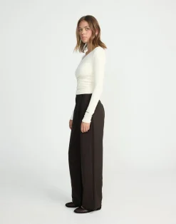 Twyla Long Sleeve Top (Oat)*CHARCOAL CLOTHING Best