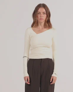 Twyla Long Sleeve Top (Oat)*CHARCOAL CLOTHING Best