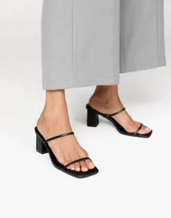 Ulisse Heels (Black) - By Billini*CHARCOAL CLOTHING Sale