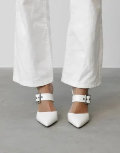 Usha Heels (White) - By*Billini Outlet