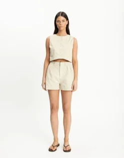 Vacation Shorts (Dark Oat)*CHARCOAL CLOTHING Hot