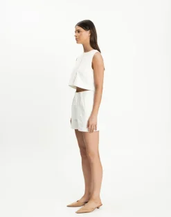 Vacation Shorts (White)*CHARCOAL CLOTHING Outlet