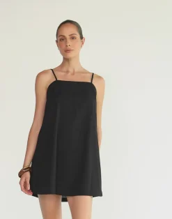Valerie Mini Dress (Black)*CHARCOAL Discount