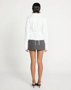 Valkyrie Top (White)*CHARCOAL CLOTHING Clearance