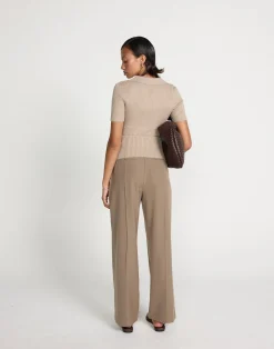 Vandelia Pants - Petite (Mushroom)*CHARCOAL CLOTHING Best
