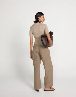 Vandelia Pants - Petite (Mushroom)*CHARCOAL CLOTHING Best