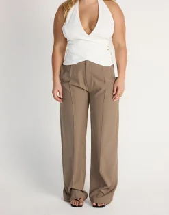 Vandelia Pants (Mushroom)*CHARCOAL CLOTHING Discount