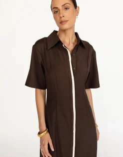 Vero Maxi Dress (Chocolate)*CHARCOAL Hot