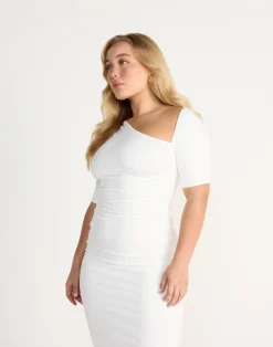 Vilma Maxi Dress (White)*CHARCOAL Online