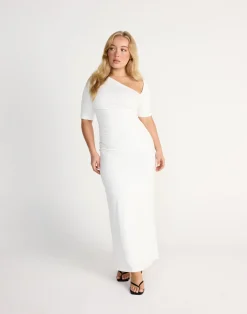 Vilma Maxi Dress (White)*CHARCOAL Online