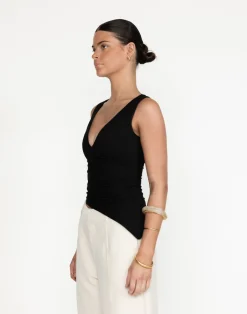 Viola Top (Black)*CHARCOAL Online