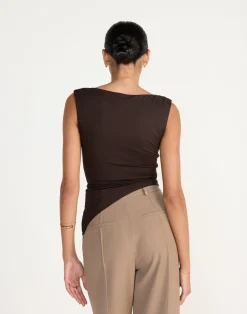 Viola Top (Chocolate)*CHARCOAL Online